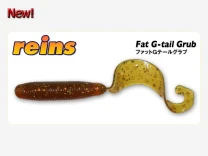 Fat G-tail Grub 2" 20шт 430 Motor Oil Gold Flake фото