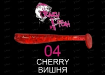 Силікон Crazy Fish Nano Minnow 1.6" 04 Cherry - фото