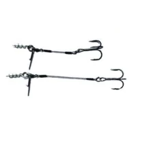 Оснастка для силикона Gurza Leader Stinger Rig ST36 9 и 12см №1 2шт - фото