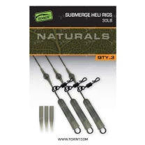 Оснащення FOX Naturals Submerge Heli rigs 30lb 3шт CAC848 - фото