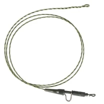 Оснастка Golden Catch Leadcore Safety Clip Leader 50lb Caмo Green 3шт фото