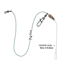 Оснастка ПМ Running Feeder Rig + Feeder Gum 0.6mm FU180777 фото
