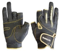 Рукавички Fishing ROI WK-04-2 black-gold фото
