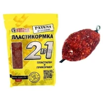 Пластикормка Fanatik 0.5кг Клубника фото