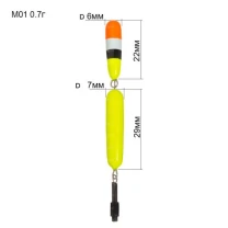 Поплавець зимовий Fishing ROI M01 0.7g фото