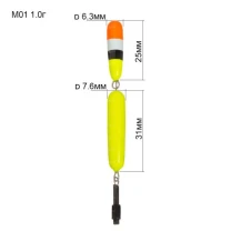Поплавець зимовий Fishing ROI M01 1.0g фото