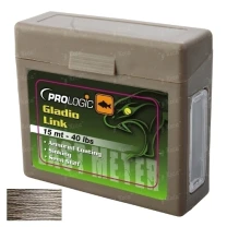Поводковый материал Prologic Gladio Link 45760 15m 20lb Coated Camo Brown - фото