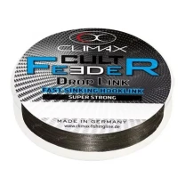 Поводковый материал Climax CULT Feeder Droplink 0.06mm 10m darkgrey фото