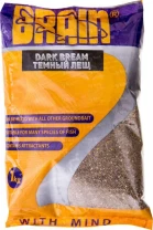 Прикормка Brain 1кг Dark Bream (Лещ темный) фото