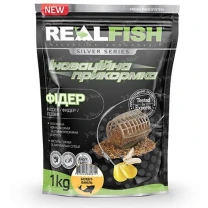 Прикормка RealFish Фидер Бисквит-Ваниль 1кг фото