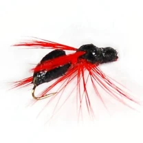 Сухая мушка Realistic Black Wasp SV17-14 - фото