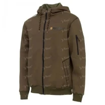 Толстовка Prologic Carpio Zip Hoodie Army Green 73757 L - фото