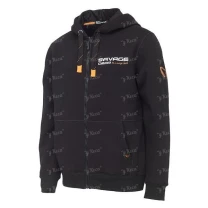 Реглан Savage Gear Urban Zip Hoodie Black Ink S - фото