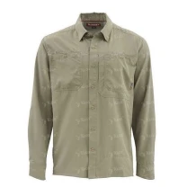 Рубашка Simms Ebb Tide LS Shirt Dark Khaki 635XC-01-L - фото
