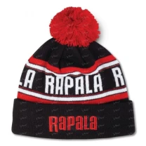 Шапка Rapala Beanie Черно-красно-белая RAPBEANIE7 фото