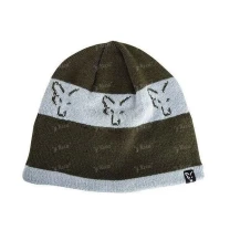 Шапка вязаная FOX Beanie green-silver CPR992 фото