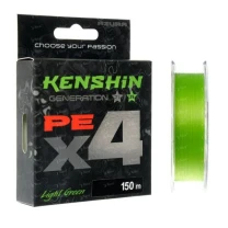 Шнур Azura 25 Kenshin PE X4 #0.4 0.104mm 150m фото