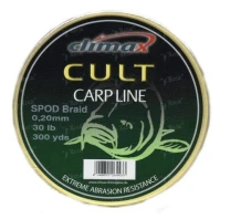 Шнур Climax Cult Spod Braid 20Lb 0.16мм 274м желтый фото