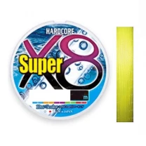 Шнур Duel Hardcore Super x8 150m #1.0 Hi-Vis Yellow фото