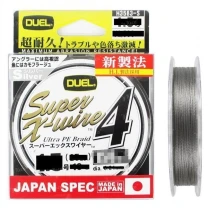 Шнур Duel Super X-Wire 4 150m #0.8 Silver фото