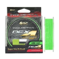 Шнур Golden Catch Inquisitor X4 Lime Green 150м #1.0 фото