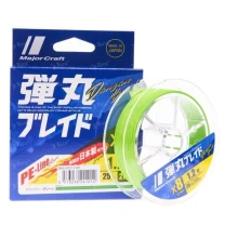 Шнур Major Bullet Blade x4 green #1.0 18lb 150м фото