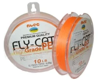 Шнур Ntec FlyCat 0.12мм Orange 137м фото