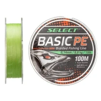 Шнур Select Basic PE 100м 0.14мм салатный 15lb/6.8кг фото