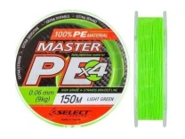 Шнур Select Master 100м 0.10 салатний - фото