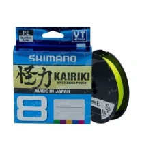 Шнур Shimano Kairiki 8 PE Yellow 150m 0.06mm фото