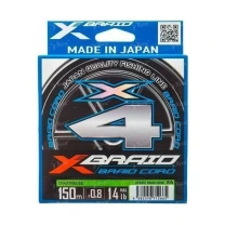 Шнур X-Braid Braid Cord x4 Chartreuse 150м #1.0 max 18lb - фото