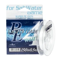 Шнур Yamatoyo PE Ligh Game White 150м фото