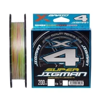 Шнур YGK X-Braid Super Jig Man x4 #1.2 20lb 200м фото