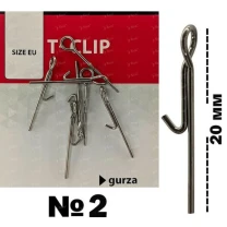 Шпилька для силикона Gurza T- CLIP №2 SN-1403 10шт - фото