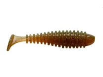 Силикон Angry Baits Fatik 1.2" Motor Oil UV 12шт фото