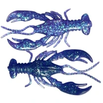 Силикон Angry Baits Kraken 2.8" June Bug UV 5шт фото