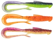 Силикон Angry Baits Mad Worm 3.5" AB Mix-9 6шт фото