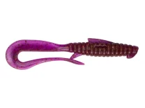 Силикон Angry Baits Mad Worm 3.5" Lox UV 6шт фото