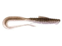 Силикон Angry Baits Mad Worm 3.5" Rainbow Trout UV 6шт фото