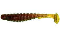 Силикон Fishup U-Shad 3.5" 019-Motor Oil Red 8шт - фото