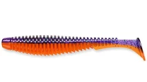 Силикон Fishup U-Shad 3.0" 207-Dark Violet-Orange 9шт - фото