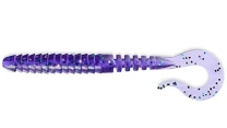 Силикон Fishup Vipo 3.6" 060-Dark Violet Peacock-Silver 8шт - фото