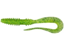 Силикон Keitech Mad Wag Slim 4.5" 424 Lime Chartreuse 9шт - фото