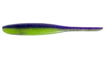 Силикон Keitech Shad Impact 4.0" PAL#06 Violet Lime Berry 8шт фото