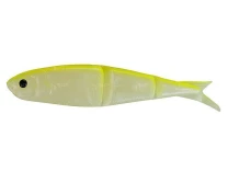 Силикон Savage Gear LB Soft 4Play Swim n Jerk 8см 44-Fluo Yellow Glow (45080) 4шт фото