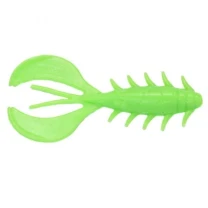 Силикон Angry Baits Chubby Craw 2.4" Green Milk UV 7шт фото