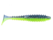 Силикон Angry Baits Fatik 2.8" Acid Violet UV 5шт фото