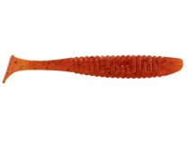 Силикон Angry Baits Shiner 3.0" Hot Carrot UV 6шт фото