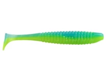 Силикон Angry Baits Shiner 4.0" Patriot UV 4шт фото