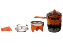 Система для приготування їжі Tramp 1л з пьезоподжигом TRG-115-orange фото